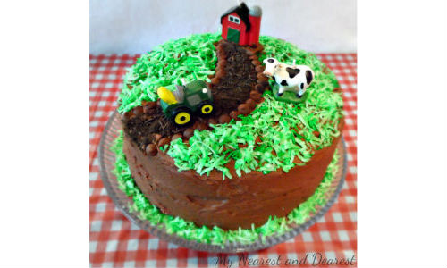 farm birthday cake - creative cakes by real moms - Help! We've Got Kids