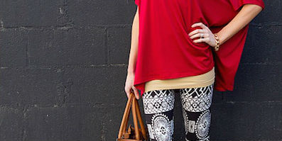 leggings with tunic