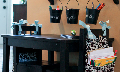 8 DIY Homework Station Ideas | Help! We've Got Kids