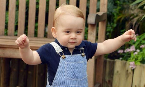 Prince George first birthday