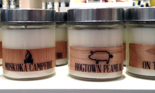 peameal bacon candle