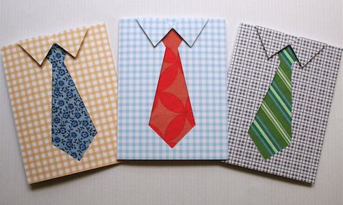 necktie cards