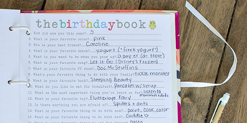 13 Wonderful Kids' Birthday Traditions | Help! We've Got Kids