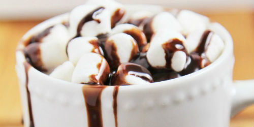 Double Fudge Hot Chocolate | Help! We've Got Kids
