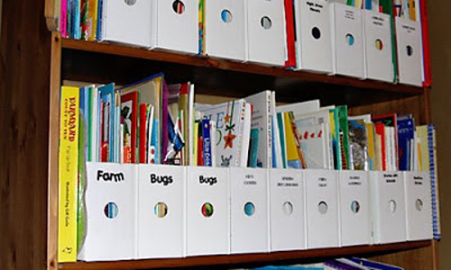 9 Ideas for Organizing Your Child's Books | Help! We've Got Kids