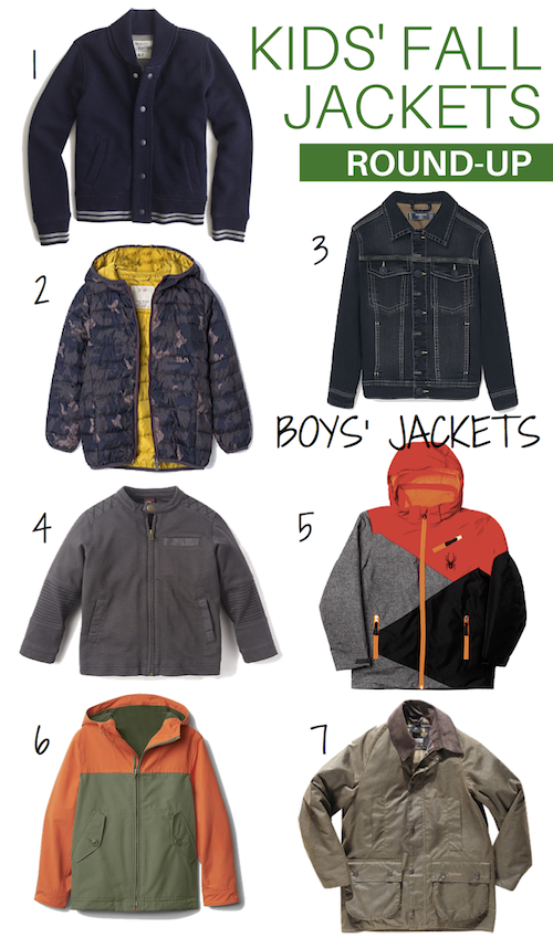 Kids' Fall Jackets Round-Up: Boys | Help! We've Got Kids