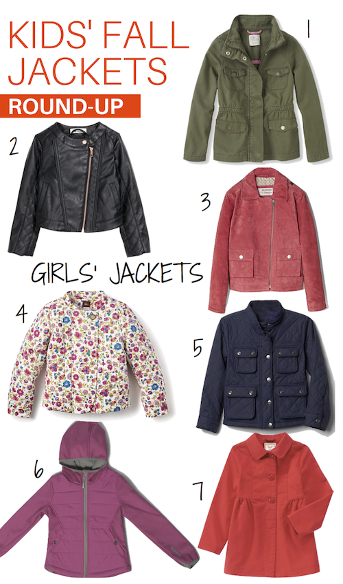 Kids' Fall Jackets Round-Up: Girls | Help! We've Got Kids