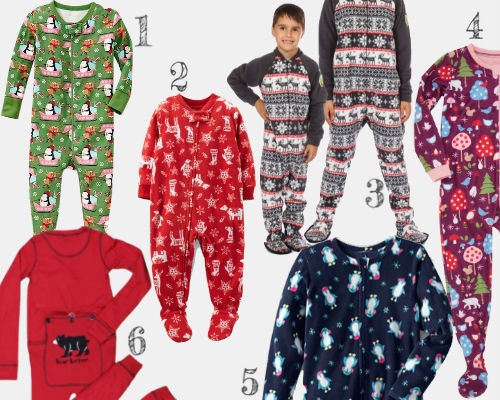 12 Cute Christmas Pajamas for Kids - Help! We've Got Kids