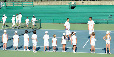tennis camp kids