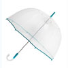 Un-Teal the Clouds Clear Mod Cloth Umbrella