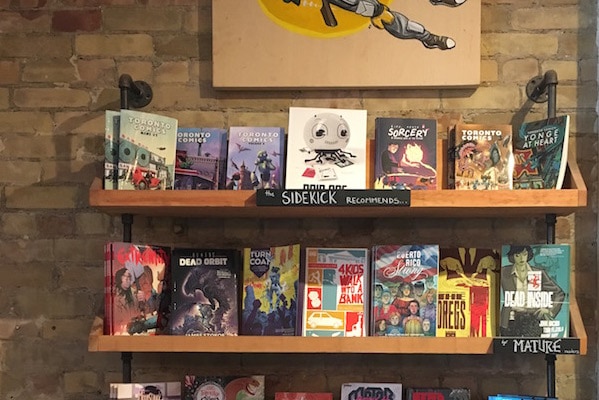 The Sidekick Comic Book Store and Café