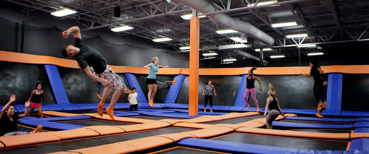 Fly high outlet indoor trampoline park