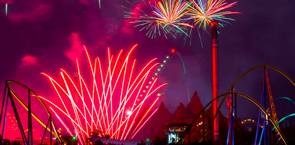 Canada's Wonderland fireworks