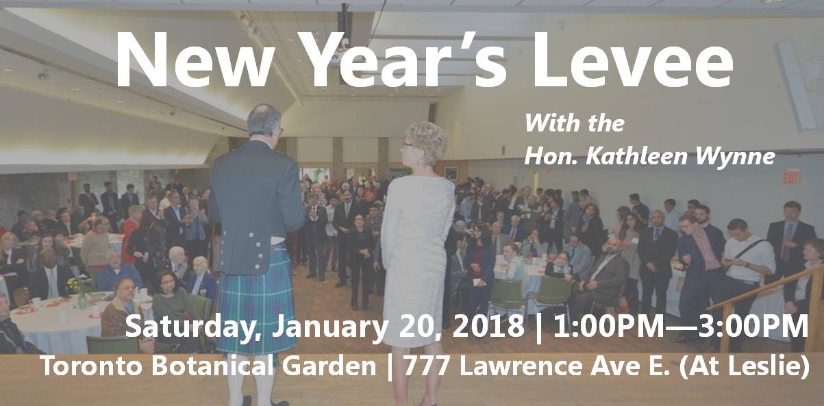 New Year's Levee Invitation