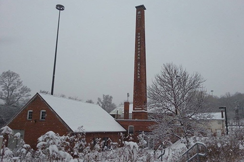Todmorden Mills in Winter