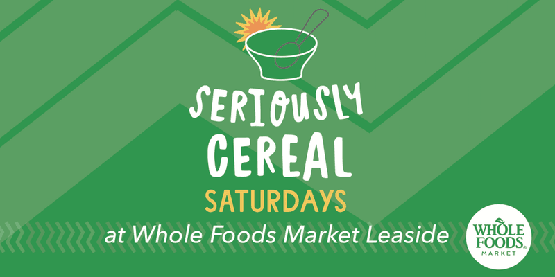 Seriously Cereal Saturdays poster