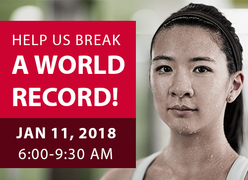 Event Listing: YMCA Sweat for Good Record Breaking Event