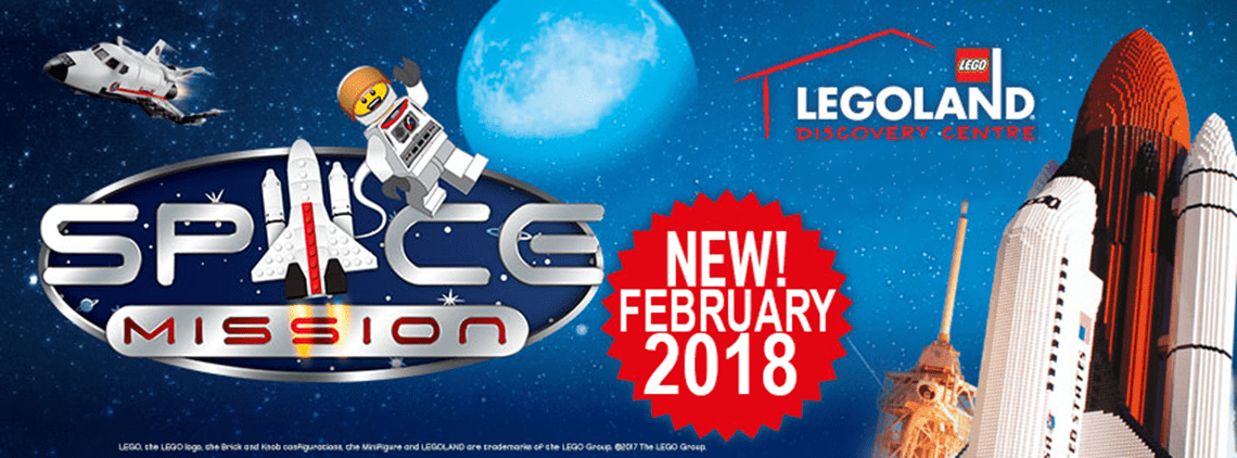 Legoland Space Mission banner