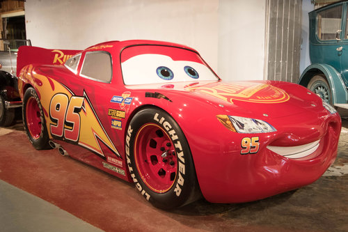 Lightning McQueen exhibit at Canadian Automotive Museum