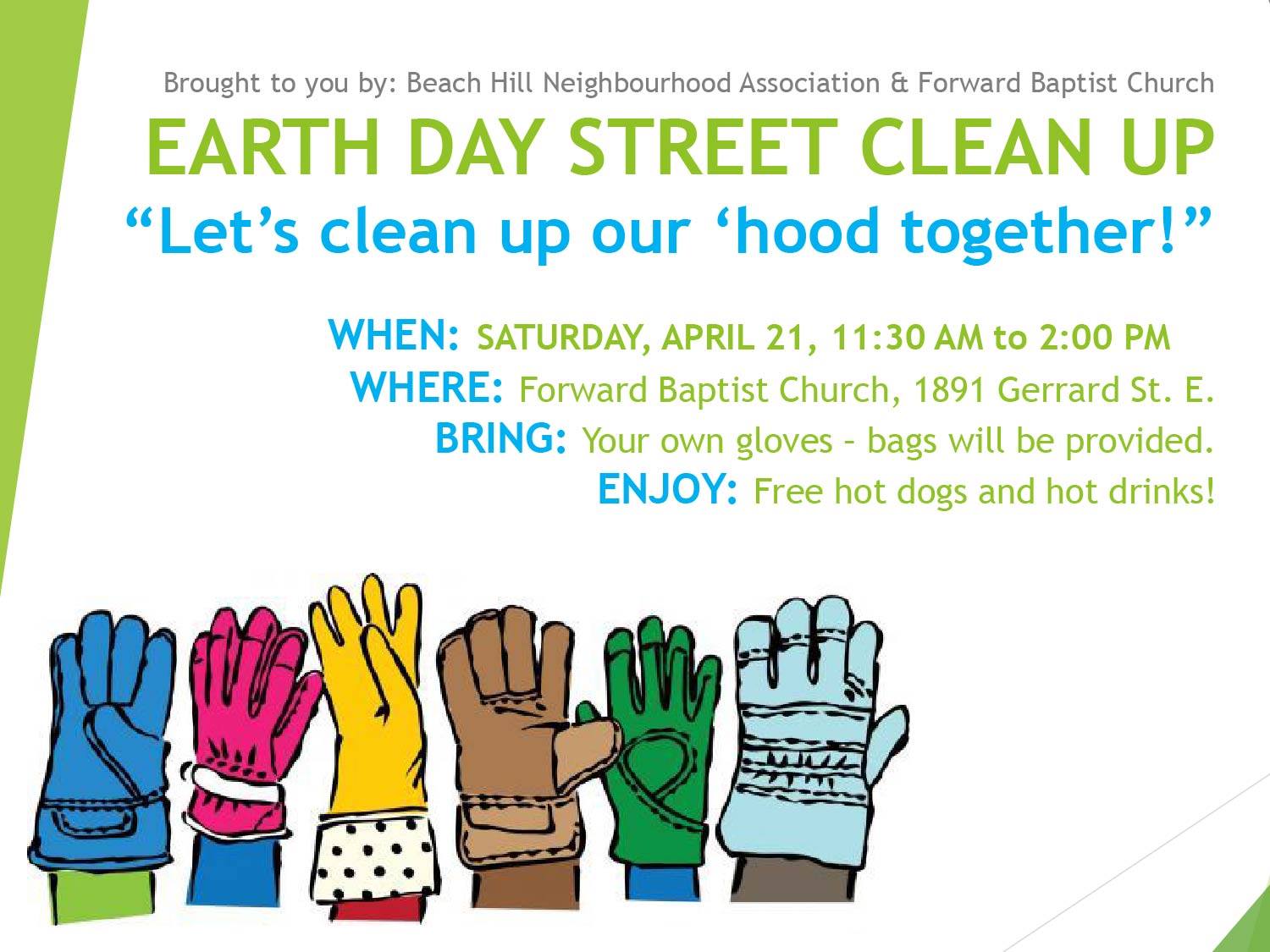 Earth Day Street Clean-Up