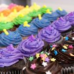 colourful cupcakes