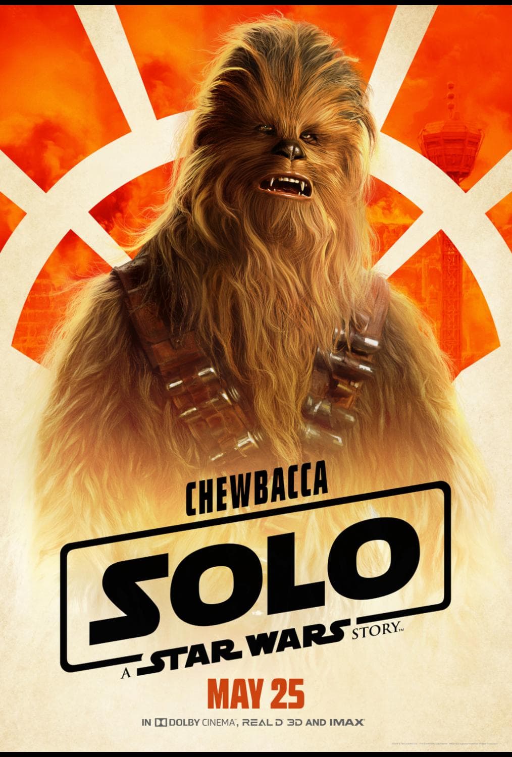 Chewbacca movie poster