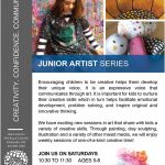 Junior Artist flyer