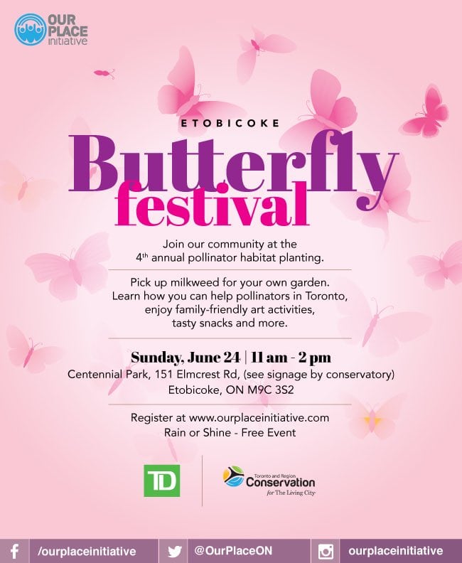 etobicoke butterfly festival