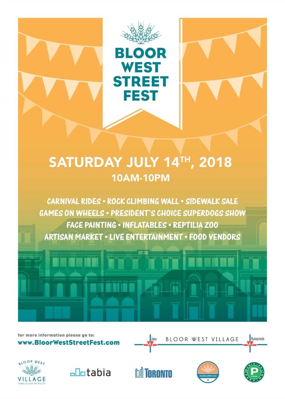 Bloor West Street Fest Poster