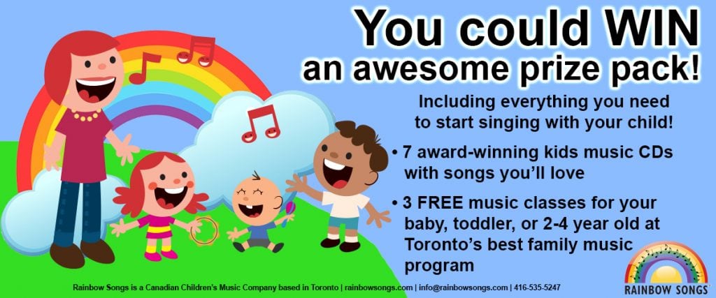 Contest: Win Free Rainbow Songs Classes and CDs