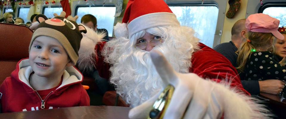 All Aboard the Santa Train in Uxbridge this Holiday Season