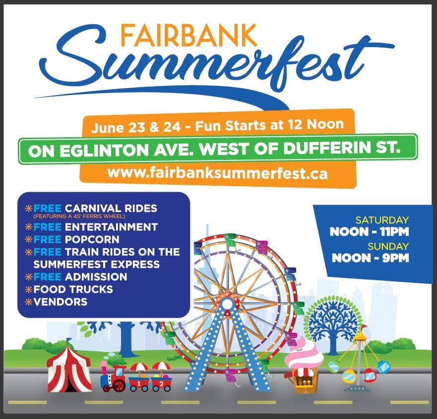 Events Calendar: Fairbank Summerfest