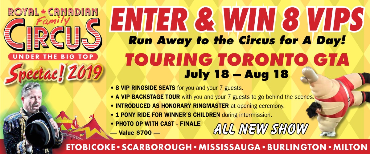 Contest: Win Tickets to the Royal Canadian Circus 2019