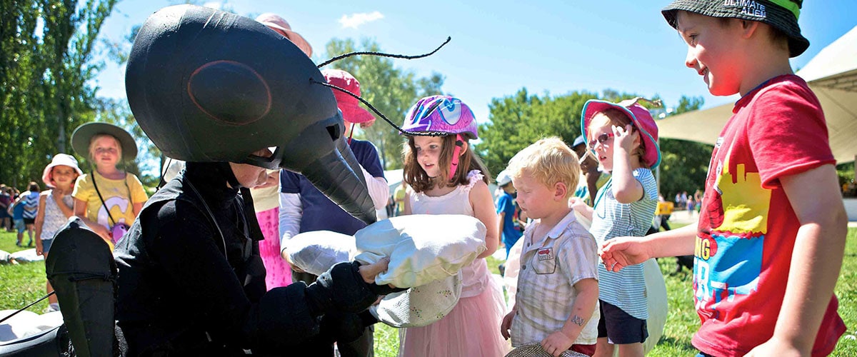 Ants is an interactive performance from Australia's Polyglot Theatre at Junior.