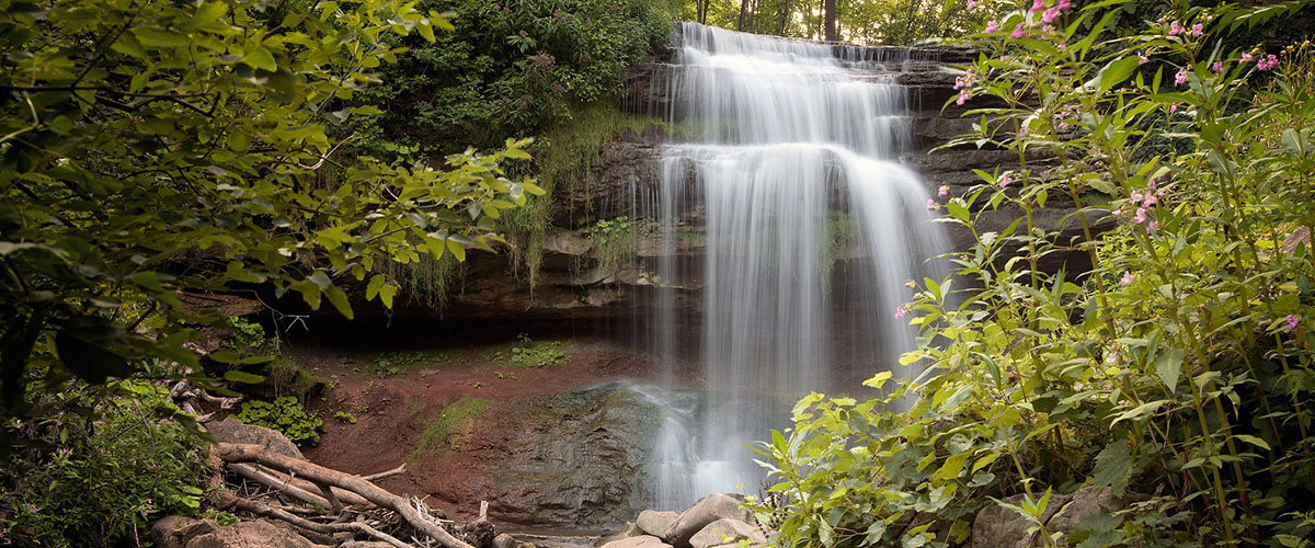 Smokey Hollow Falls near Hamilton, Ontario