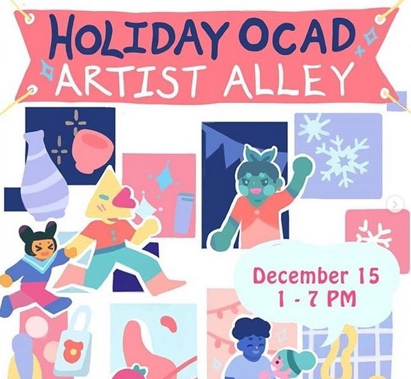 OCAD Artist Alley 2019 - art by Becky Wu