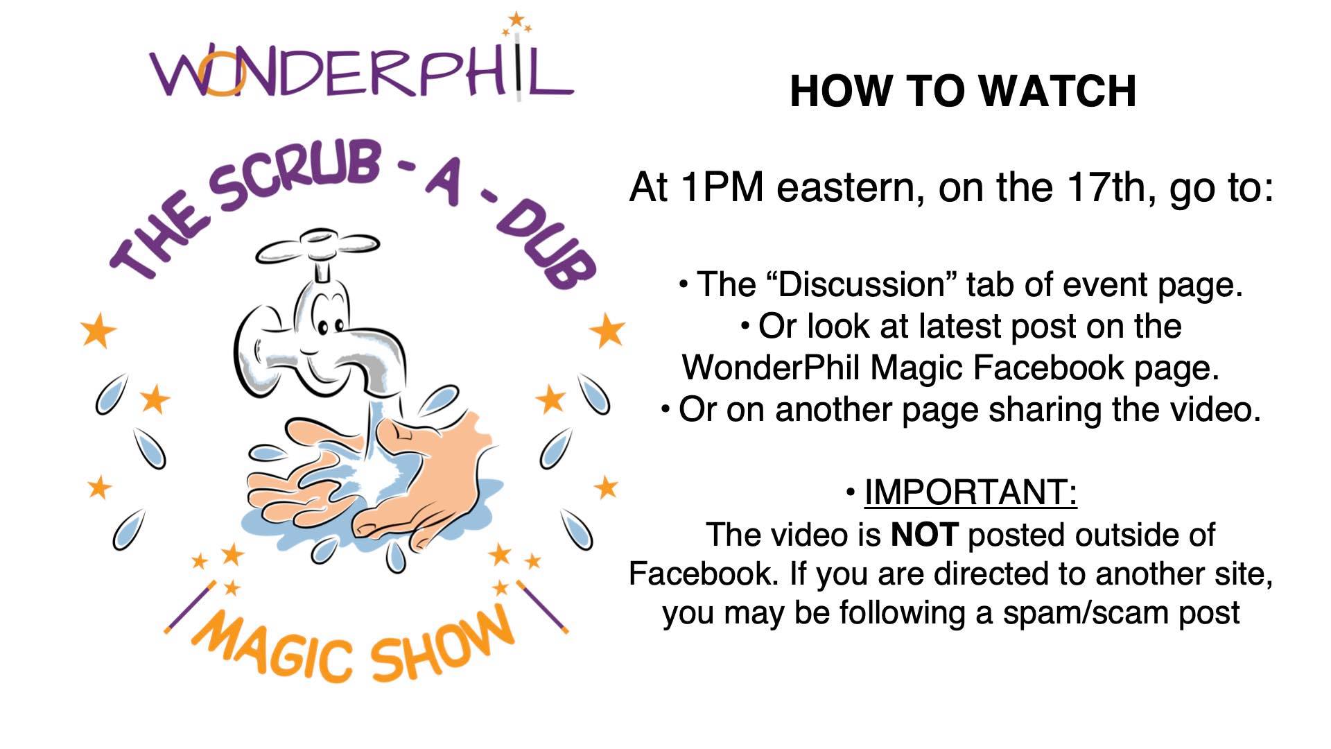 WonderPhil Livestream Magic Show