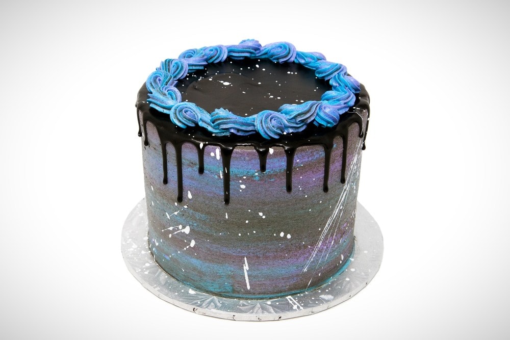 Bunners Bakeshop galaxy cake